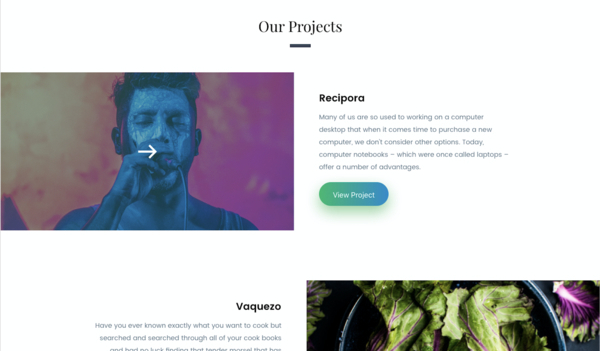 theAgency Landing Page